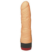 6.5 inch Penis Shaped Dildo multi speed Flesh vibrator